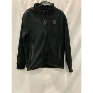 Rudsak Men's Whiliwack Polar Fleece Zip-Up Sweater Black